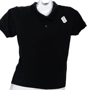 Black polo shirt for youth with NWT